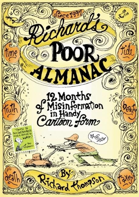 Richard's poor almanac Cover