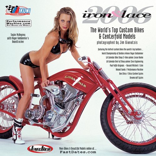 Iron & Lace 2006 Custom Bike and Pinup Model Calendar Cover