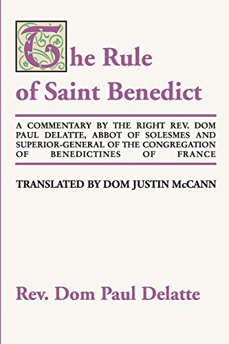 Commentary on the Rule of St. Benedict Cover