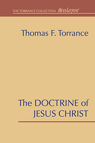 The Doctrine of Jesus Christ Cover