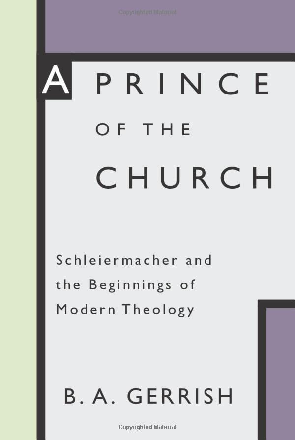 Prince of the Church Cover