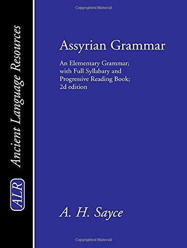 Assyrian Grammar Cover