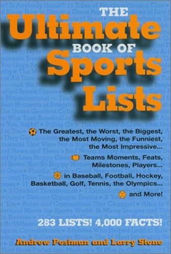 The Ultimate Book of Sports Lists Cover