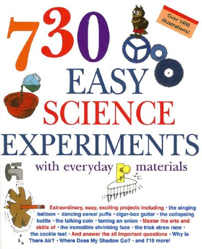 730 Easy Science Experiments Cover