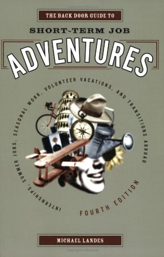 The back door guide to short-term job adventures Cover