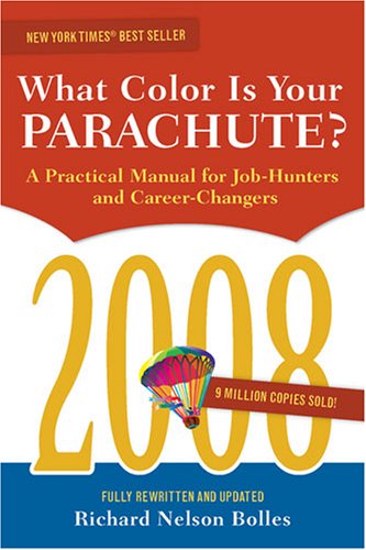 The 2008 what color is your parachute? Cover