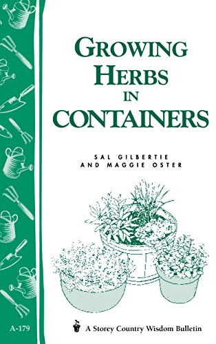 Growing herbs in containers Cover