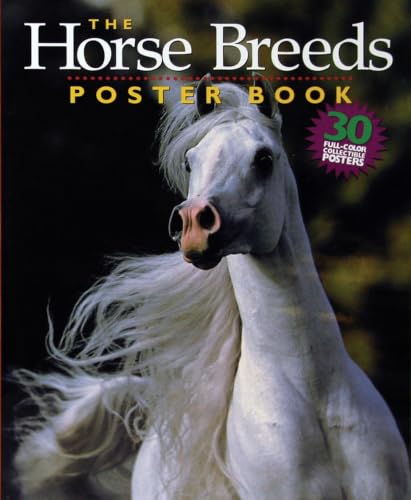 The horse breeds poster book Cover