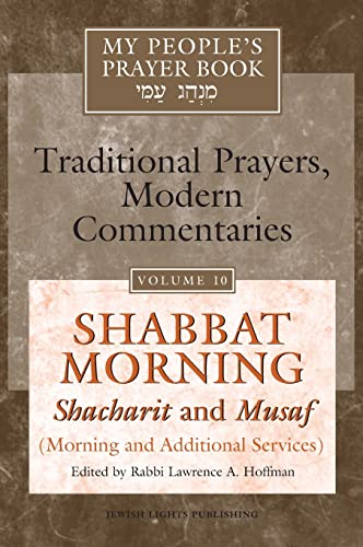Shabbat Morning: Shacharit and Musaf, Morning and Additional Services Cover