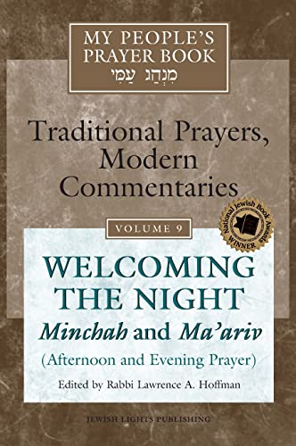 My People's Prayer Book: Welcoming the Night Cover