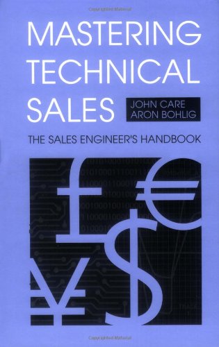 Mastering technical sales Cover