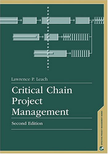 Critical chain project management Cover