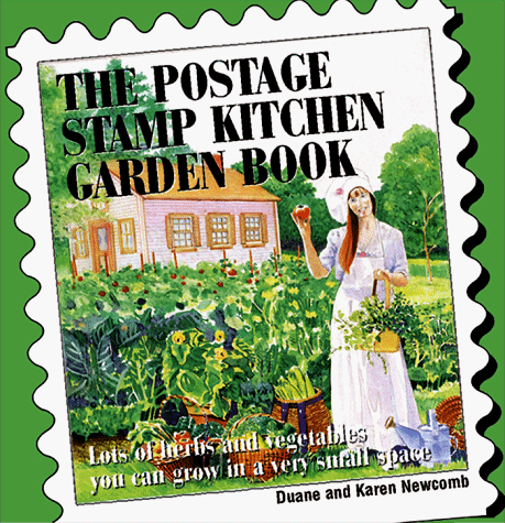 The postage stamp kitchen garden book Cover
