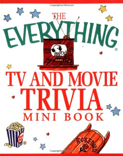 The everything TV and movie trivia mini book Cover