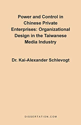 Power and Control in Chinese Private Enterprises Cover