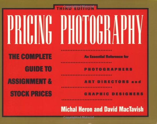 Pricing Photography Cover