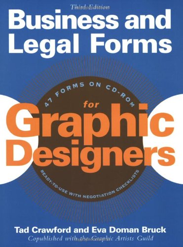 Business and legal forms for graphic designers Cover