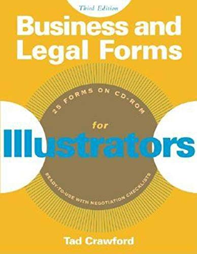 Business and legal forms for illustrators Cover