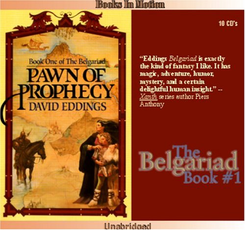 Pawn of Prophecy by David Eddings  by Books In Motion.com Cover
