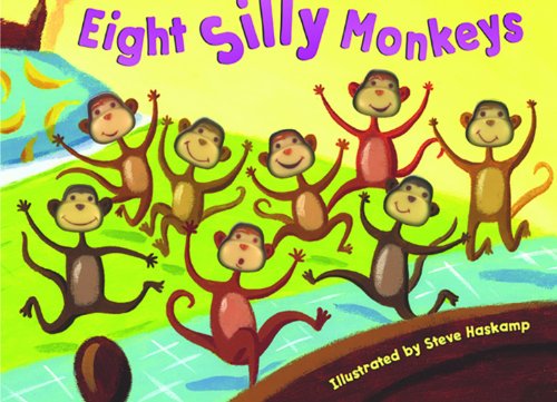 Eight Silly Monkeys Cover