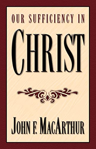 Our sufficiency in Christ Cover