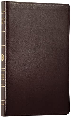 ESV Thinline Bible, Premium Bonded Leather, Burgundy, Red Letter Text Cover