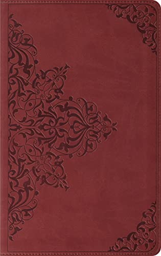 ESV Thinline Bible, TruTone, Nutmeg, Filigree Design,  Red Letter Text Cover