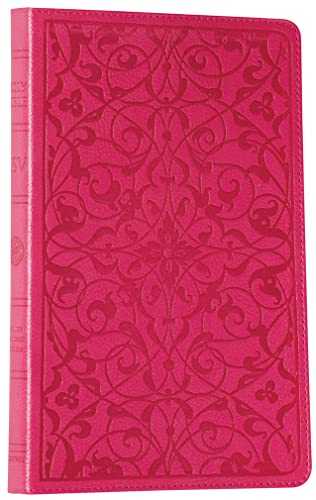 ESV Thinline Bible, TruTone, Wild Rose, Floral Design,  Red Letter Text Cover