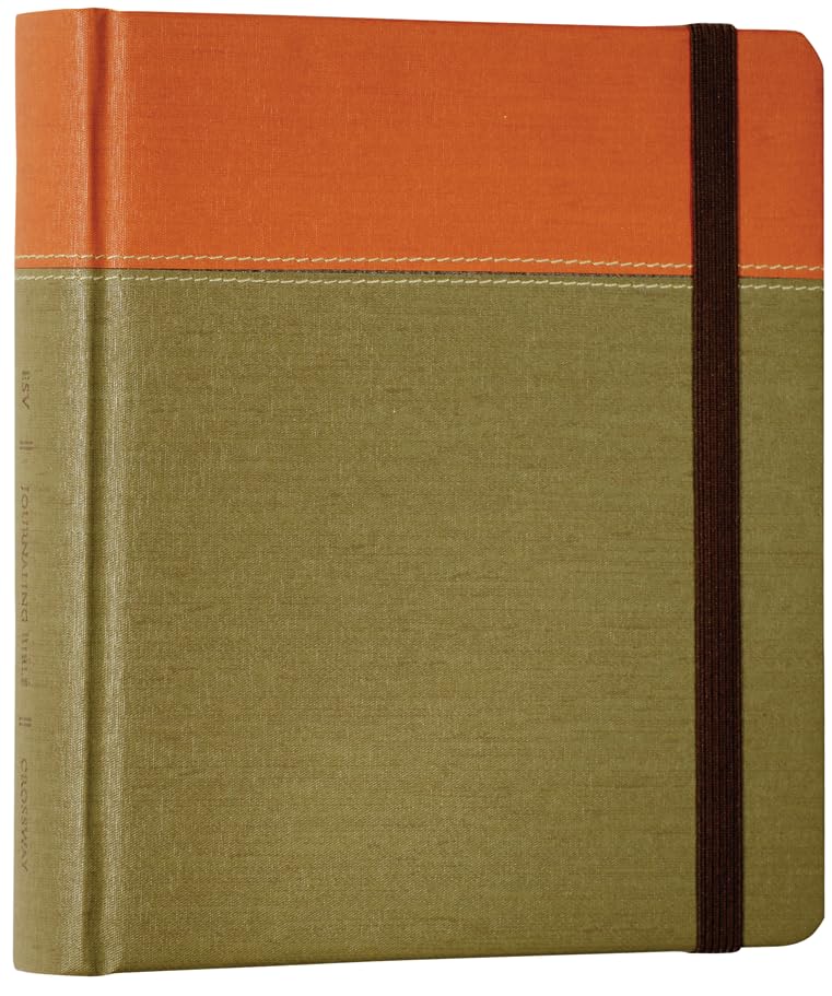 ESV, Journaling Bible (Tuscan Series, Terra-Cotta/Sage) (Tuscan) Cover