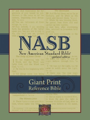 NASB Giant-Print Reference Bible Cover