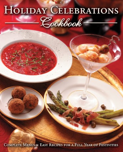 Holiday Celebrations Cookbook Cover