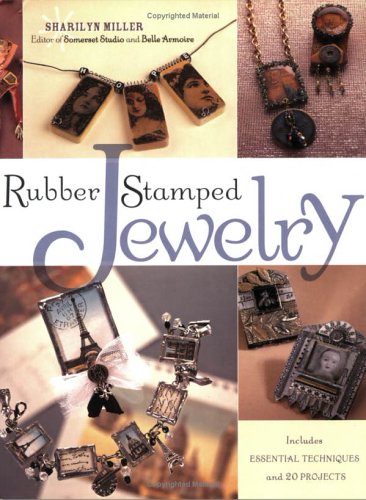 Rubber Stamped Jewelry Cover