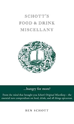 Schott's Food and Drink Miscellany Cover
