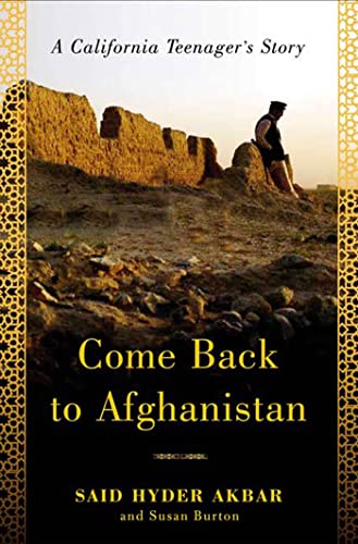 Come back to Afghanistan Cover