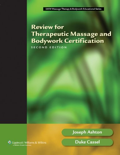 Review for therapeutic massage and bodywork certification Cover