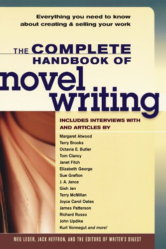 The complete handbook of novel writing Cover
