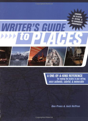 Writer's guide to places Cover
