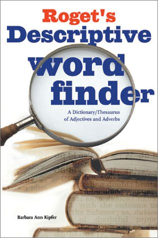 Roget's descriptive word finder Cover