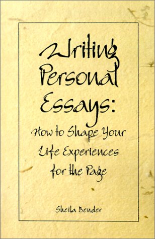 Writing Personal Essays Cover