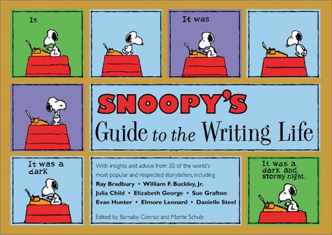 Snoopy's guide to the writing life Cover