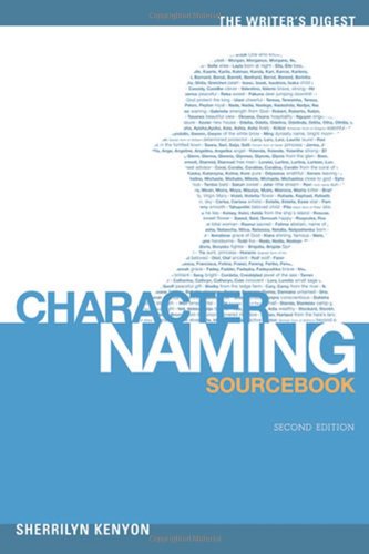 The Writer's Digest character naming sourcebook Cover