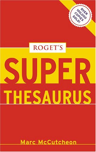 Roget's superthesaurus Cover