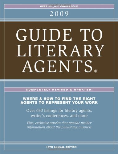 2009 guide to literary agents Cover