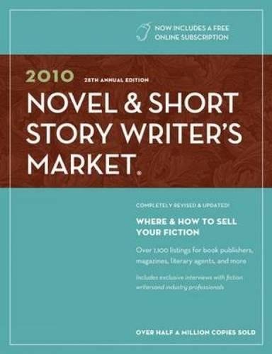 2010 novel & short story writer's market Cover