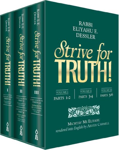 Strive for Truth (3 Volume Set/ Parts 1 - 4) Cover