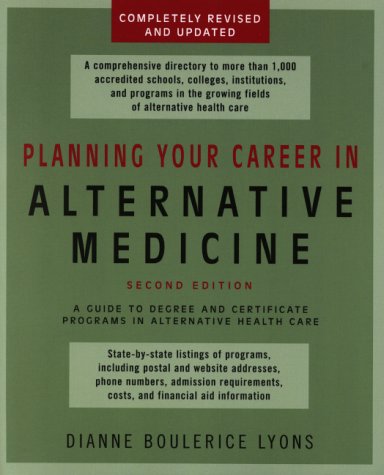 Planning your career in alternative medicine Cover