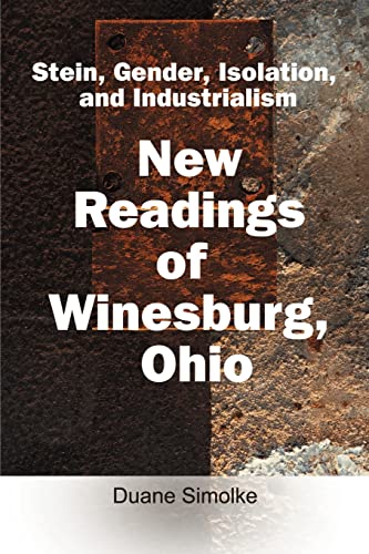 Stein, Gender, Isolation, and Industrialism  Cover