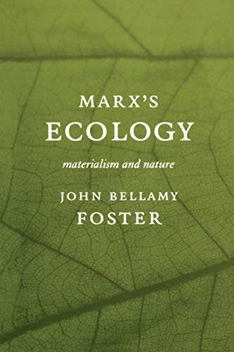 Marx's Ecology Cover