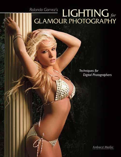 Rolando Gomez's lighting for glamour photography Cover