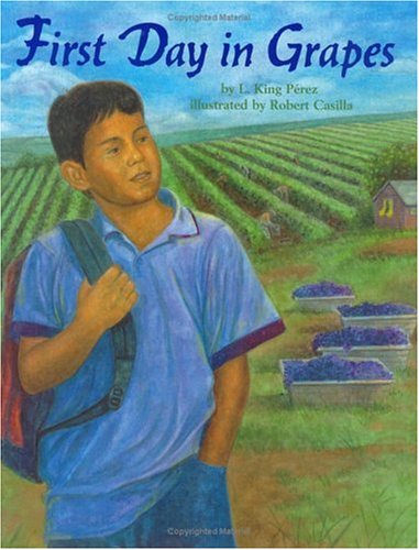 First day in grapes Cover